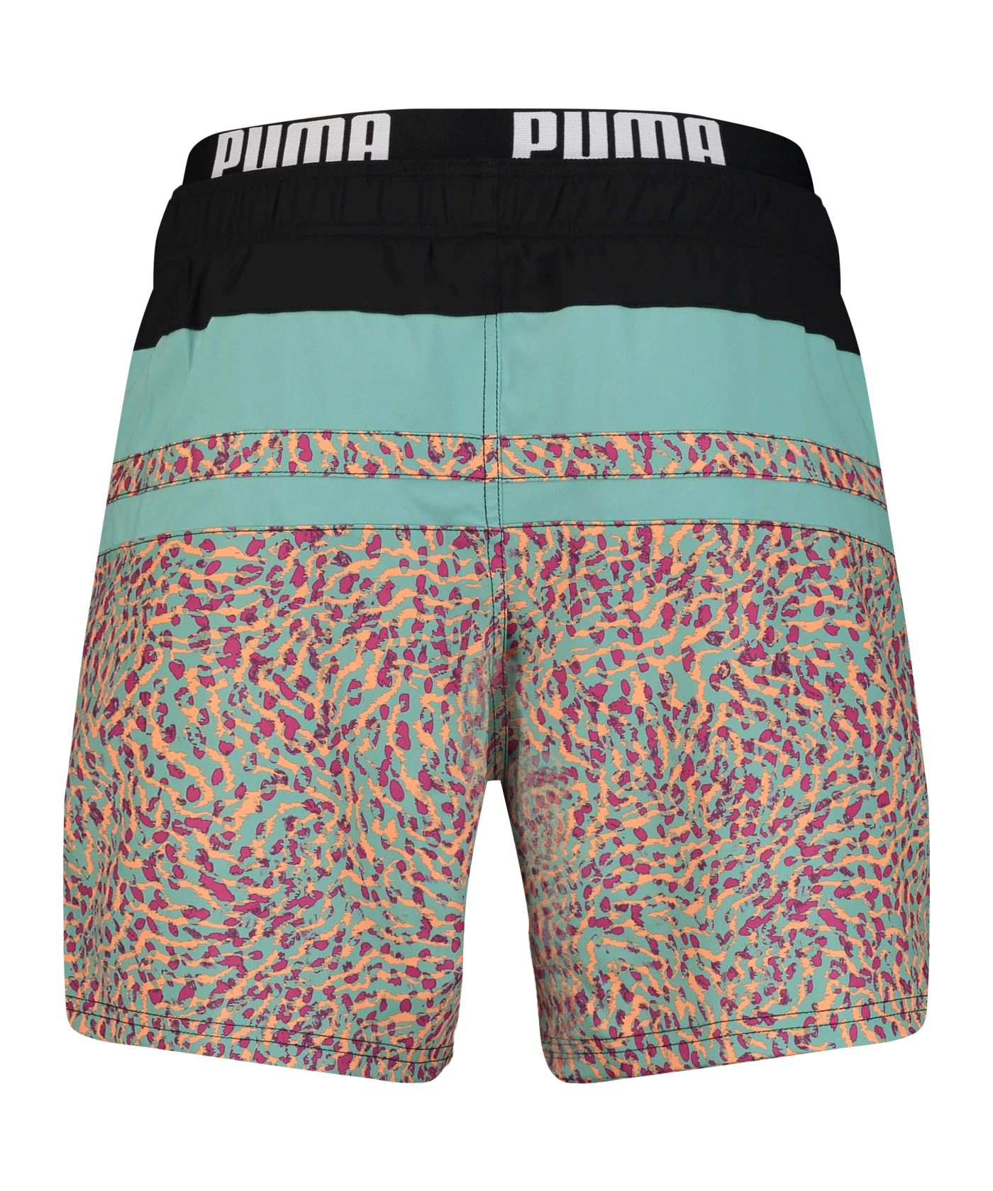 PUMA Swim Heritage Stripe Mid Badehose F003
