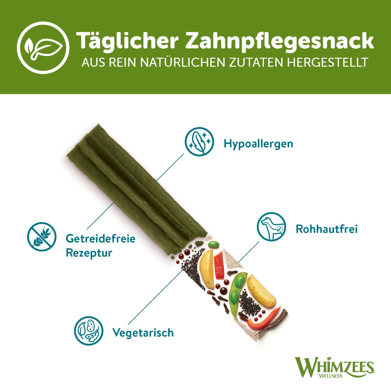 WHIMZEES Zahnpflegesnacks Stix M