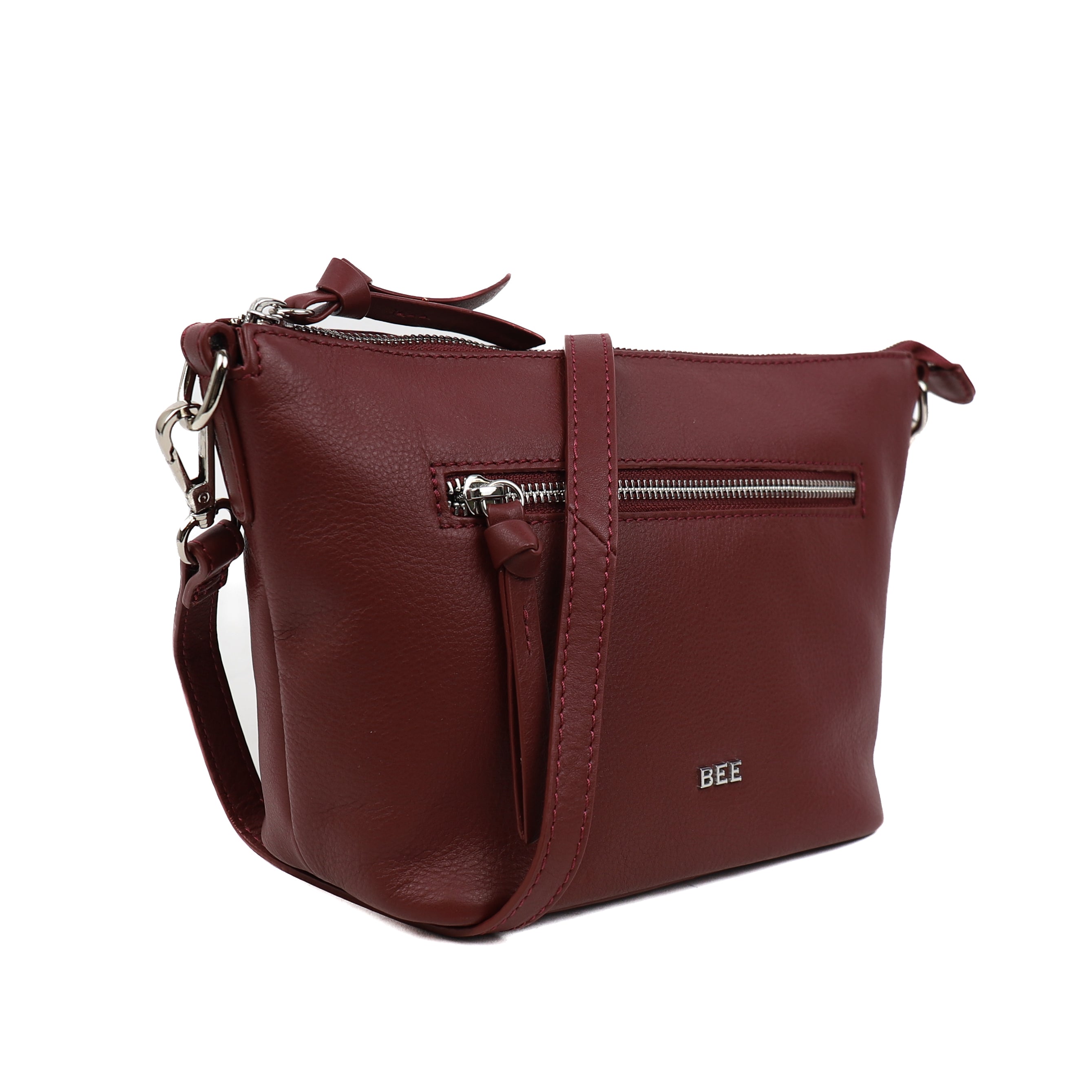 Schoudertasje 'Lucy' Bordeaux Bordeaux