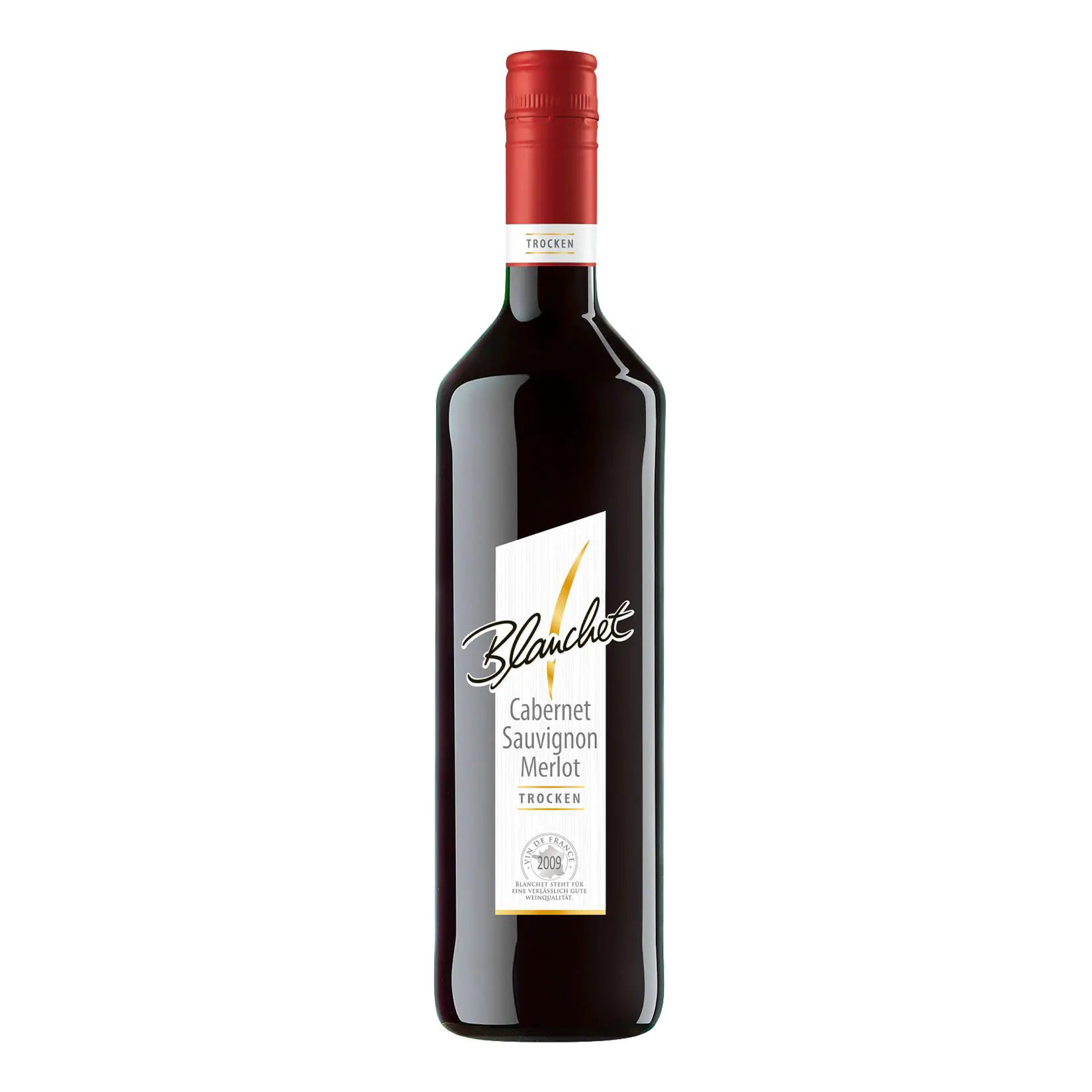 Blanchet Cabernet Sauvignon Merlot trocken Vin de France 12,5 % vol 0,75 Liter