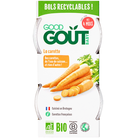 Purée de légumes bébé Good Goût - Dès 4 mois