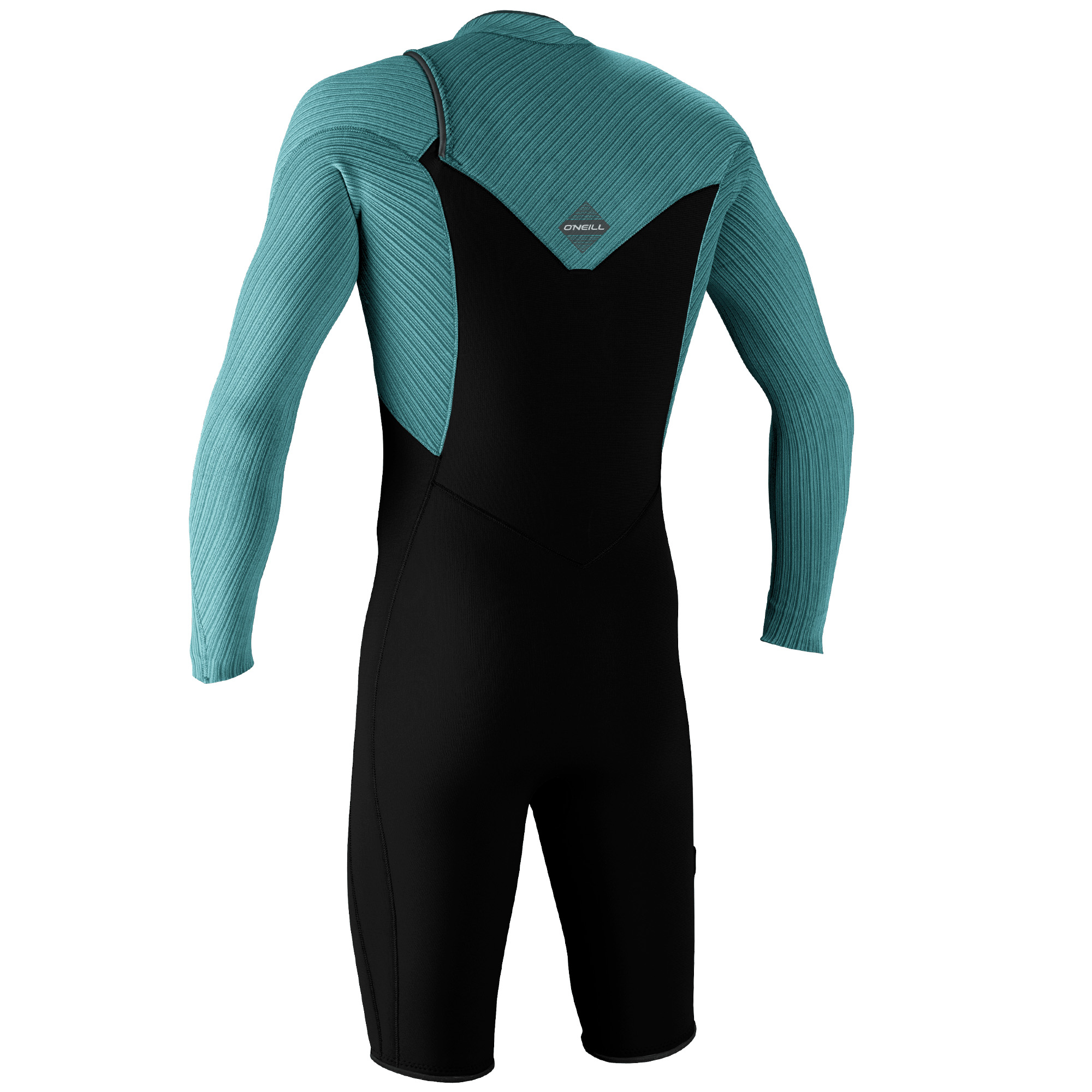 O'Neill Hyperfreak 2mm Front Zip - 2mm - Manche Longues Shorty Black / Tide PO