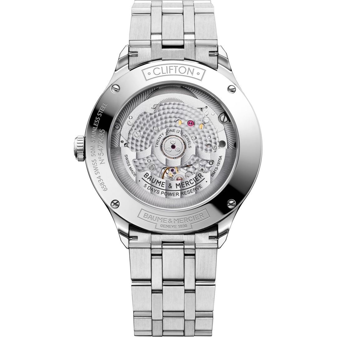 Baume et Mercier Clifton Baumatic 10468 Automatik COSC Ø 40mm