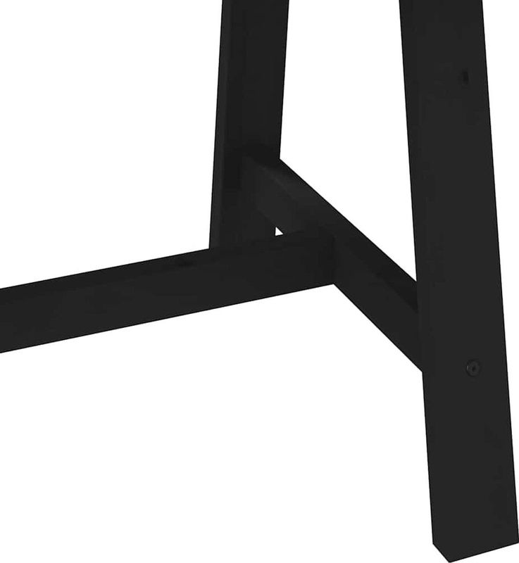 vidaXL - NOAIN - Eettafel - Massief Hout - A-vormige Poten - 180x90x75 cm