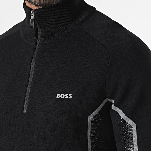 Sweat Col Zippé Zarklo 50504952 Noir
