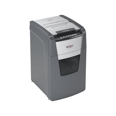 Rexel Optimum Auto+ 150M - destructeur de documents coupe croisée microparticules - 150 feuilles - Corbeille 44 litres