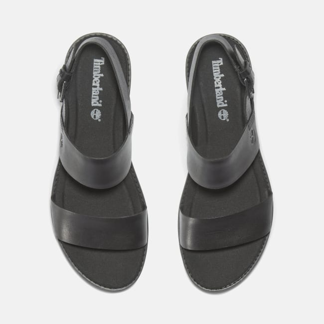 Sandalo a Doppia Fascia Chicago Riverside da                Donna in colore nero