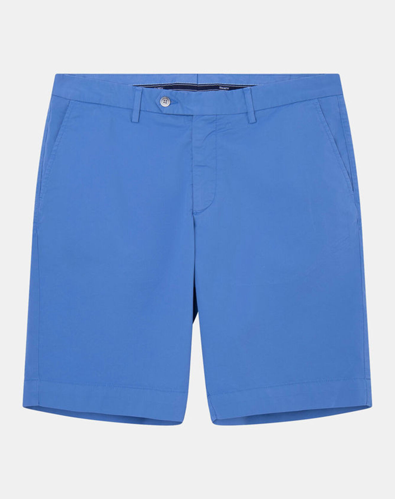 Hackett London Bermuda en Twill Regular Fit uni bleu ciel