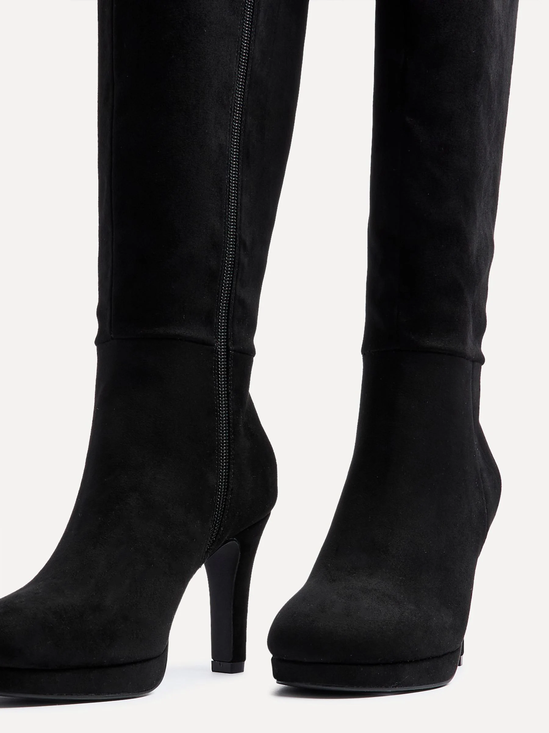 Linzi Shelby Stiletto High Leg Boots