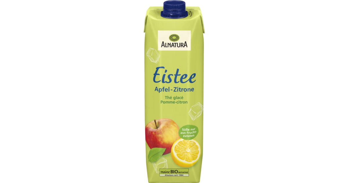Alnatura Bio Grüner Tee Zitrone 1,0 Liter (Einweg)