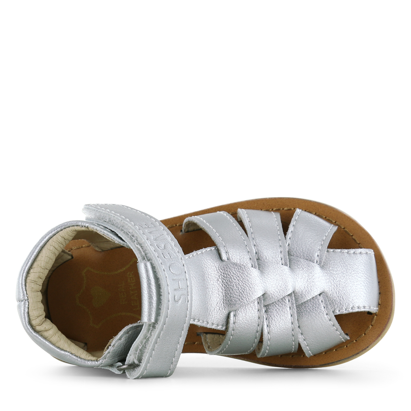 Shoesme zilveren sandaal Microleer | Sale