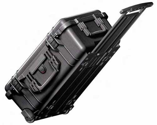 Peli 1514 Protector Case Zwart Trolley met vakindeling