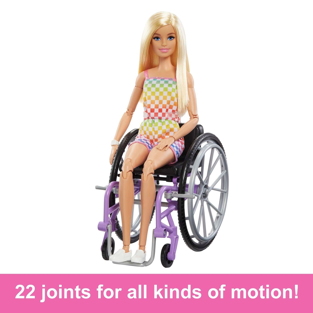 Barbie Fashionistas Puppe mit Rollstuhl
