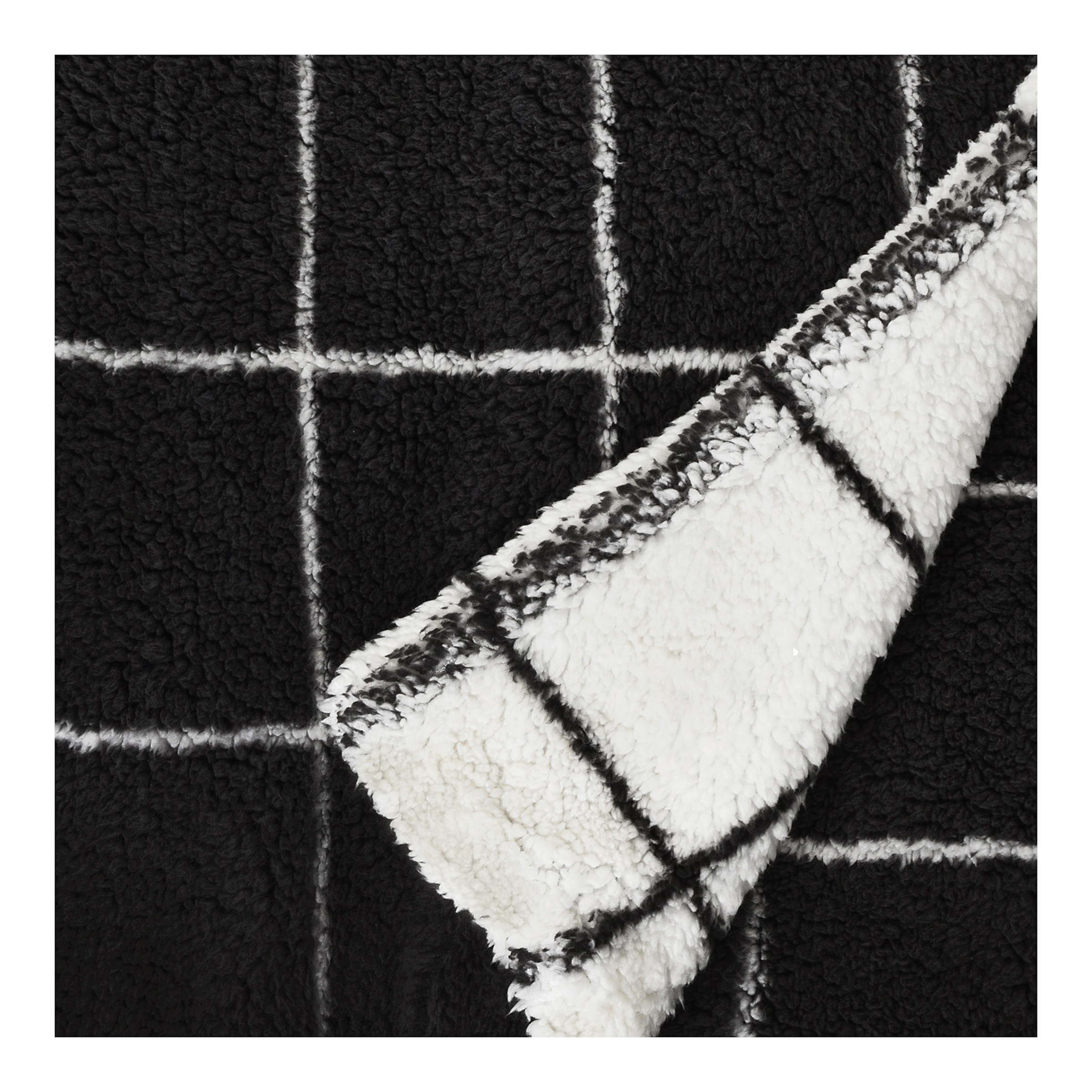 schwarz, L 170 x B 130 cm