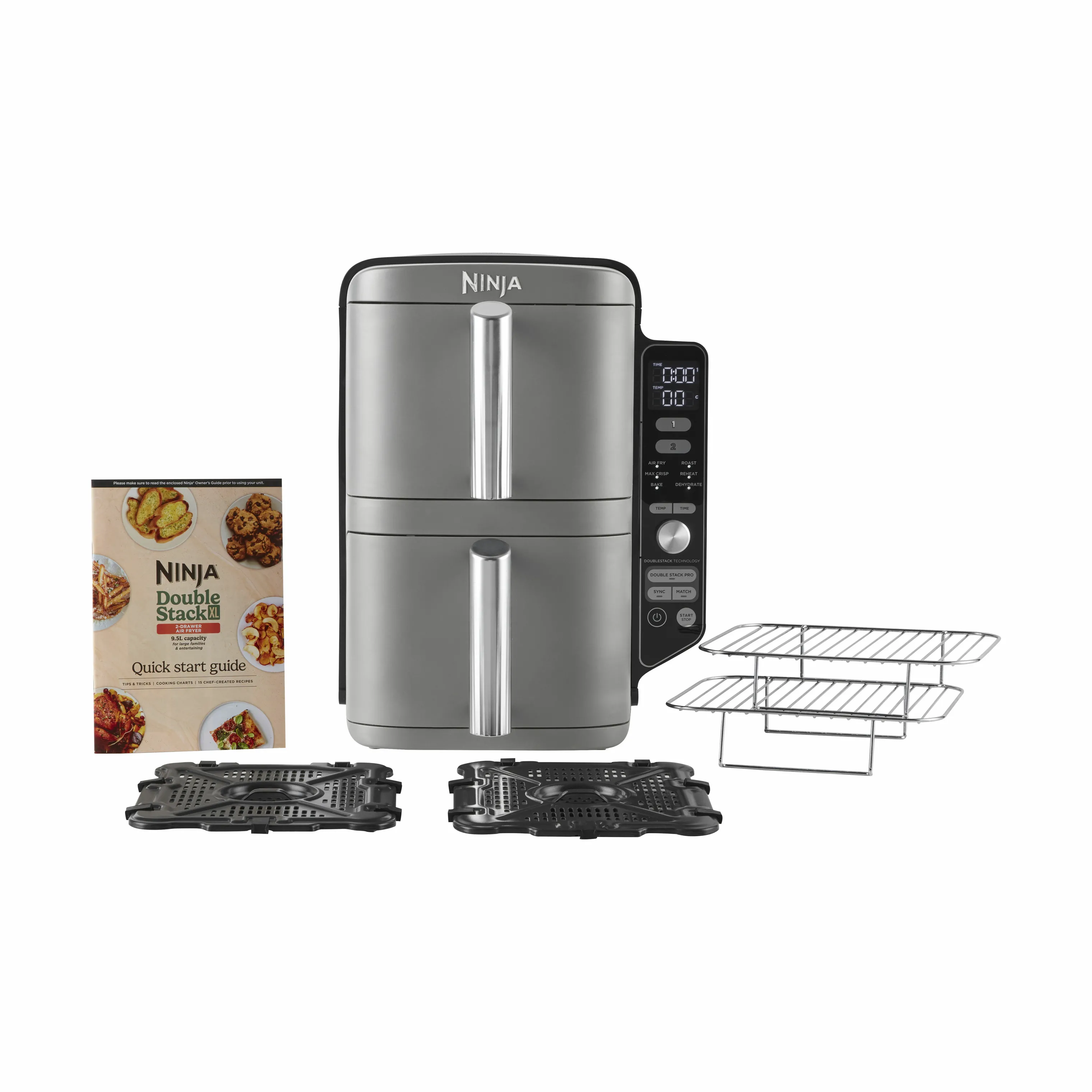 Ninja Double Stack XL 2-drawer Airfryer 100-SL400EU