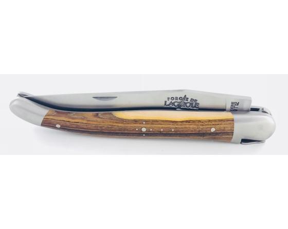 Laguiole Tradition 12 cm - 2 mitres - Pistachier Couteau de Poche Forge de Laguiole