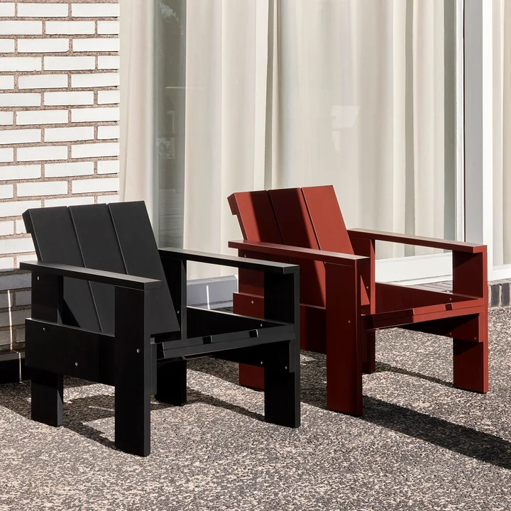 HAY - Crate Lounge Chair, L 77 cm, pine