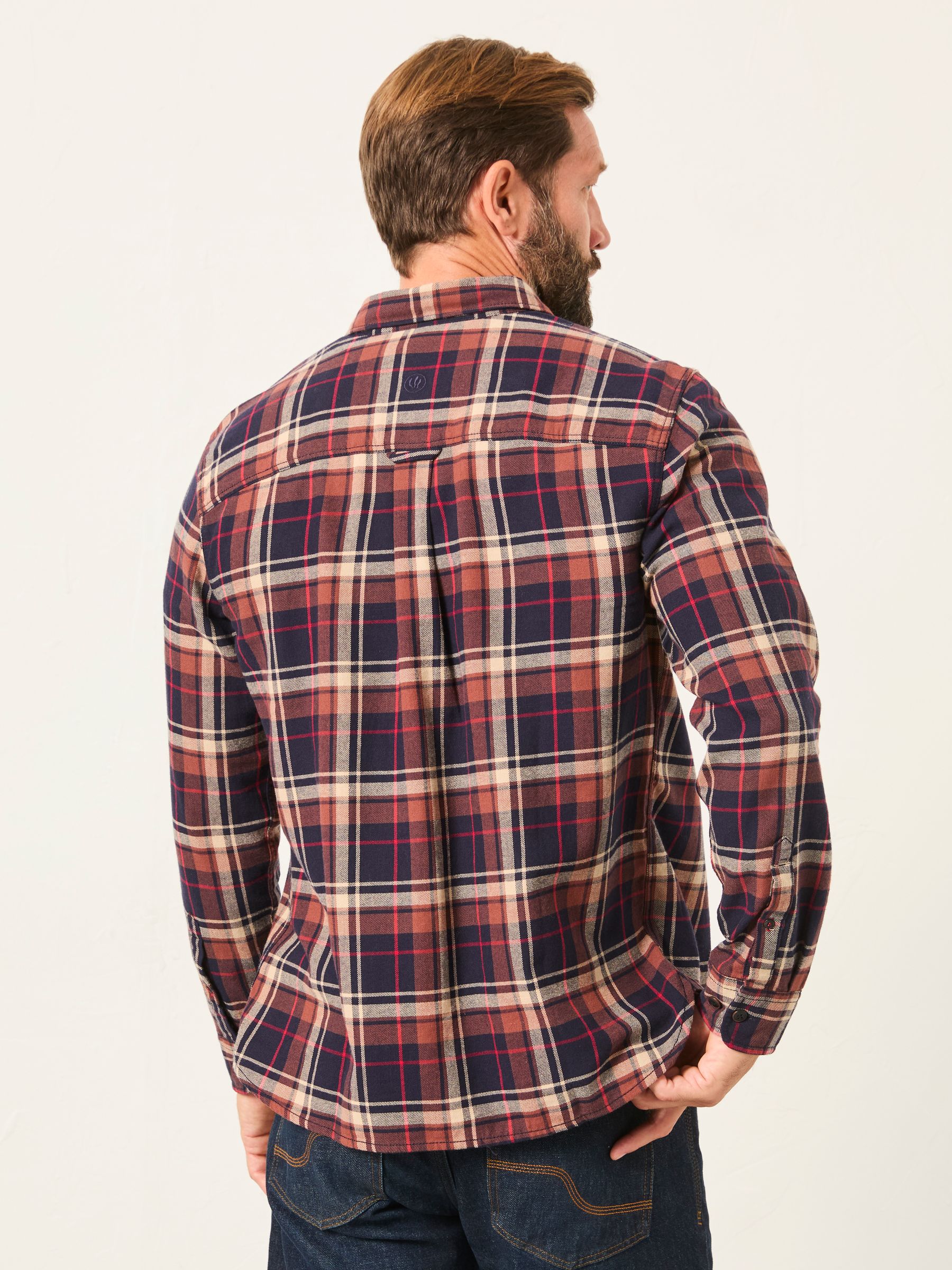 FatFace Long Sleeve Check Shirt