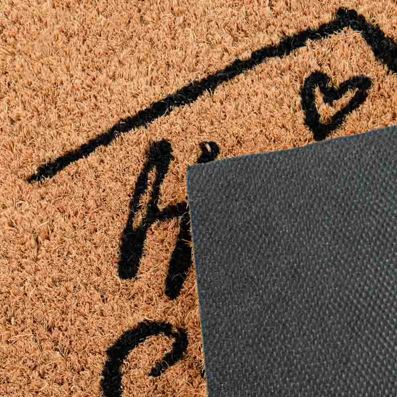 Tapis maison 'Sweet Home' coco
