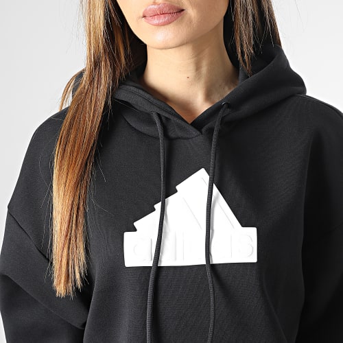 Sweat Capuche Femme Bossed IB8501 Noir