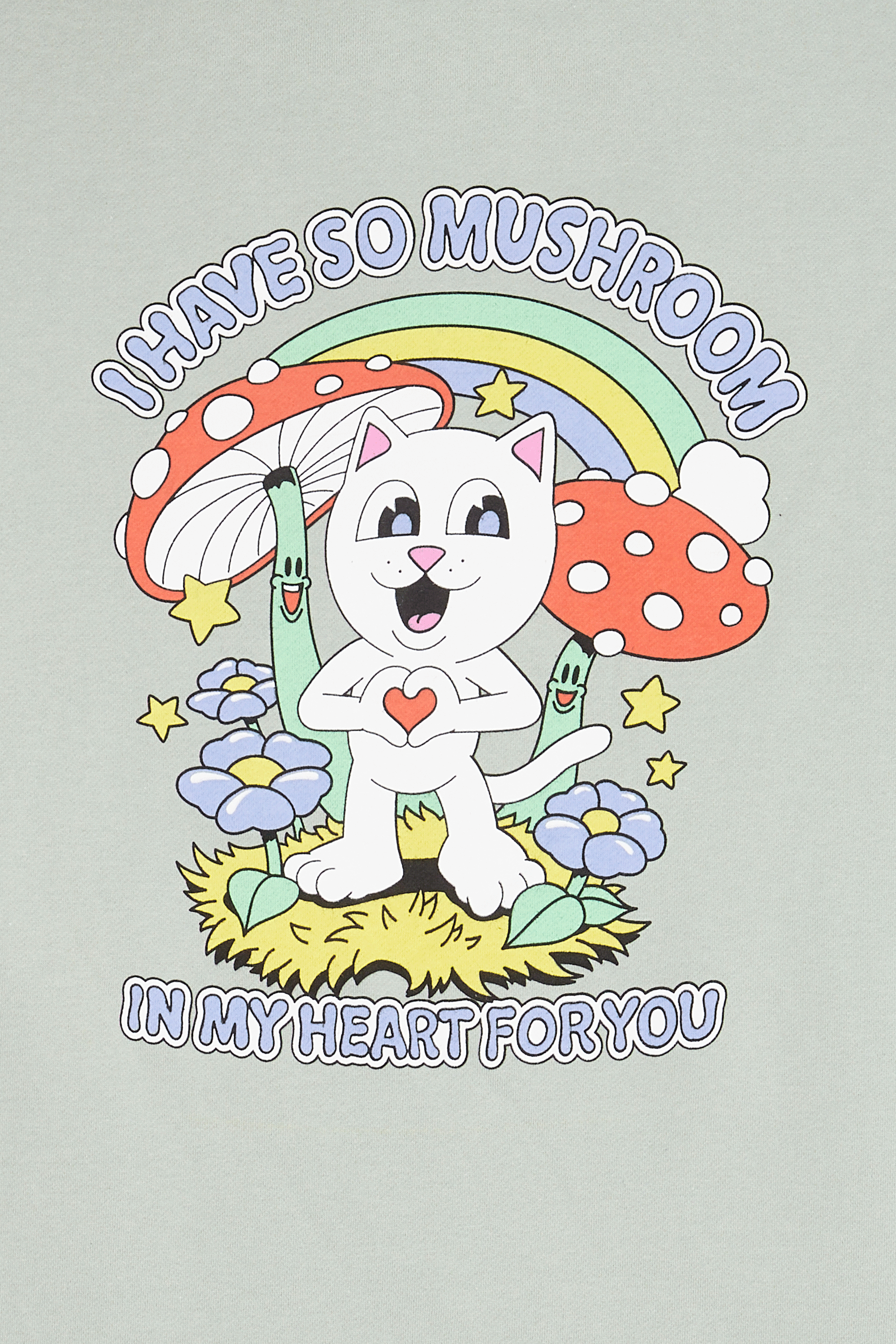 RIPNDIP Hoodie SO MUSHROOM Vert