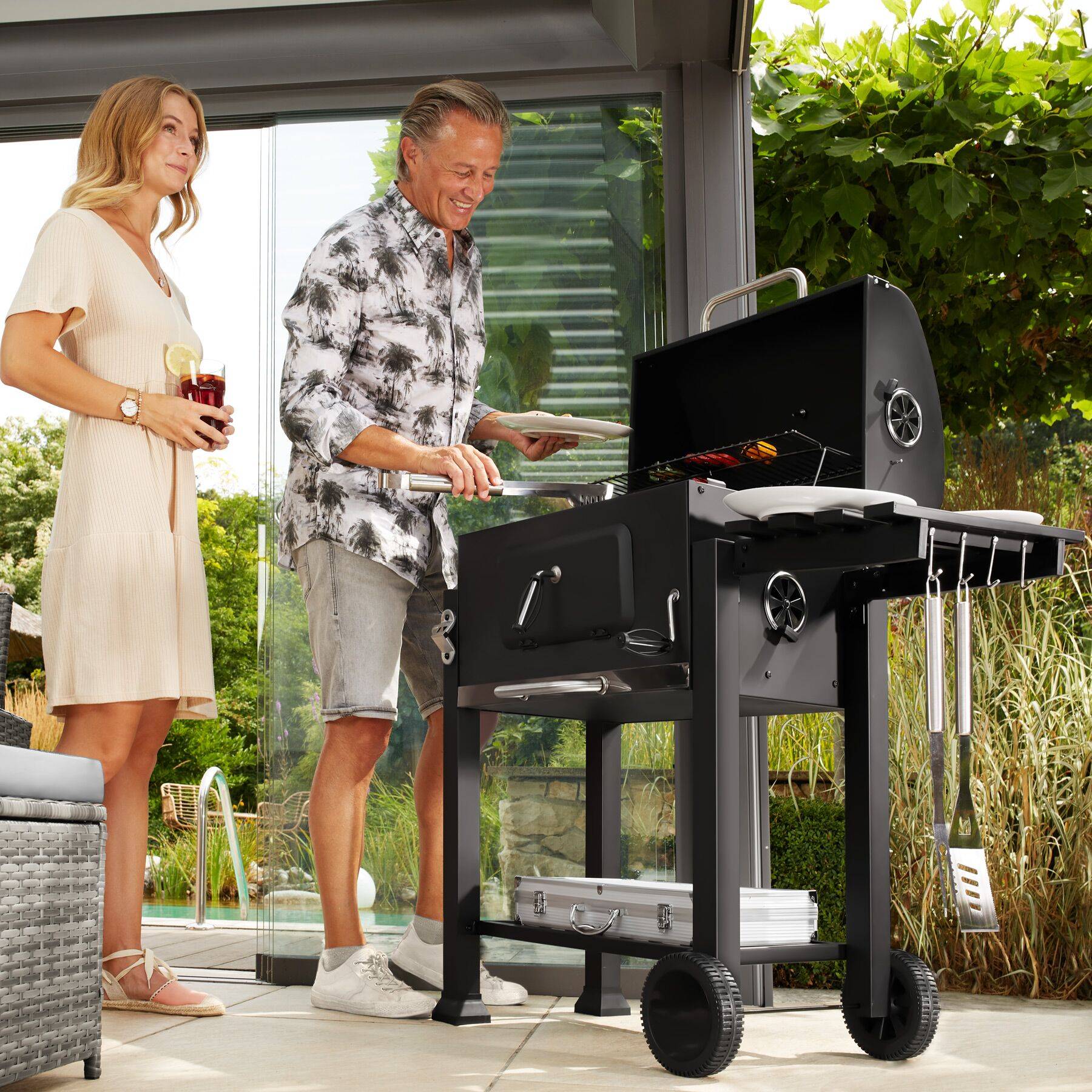 Holzkohlegrill Florian