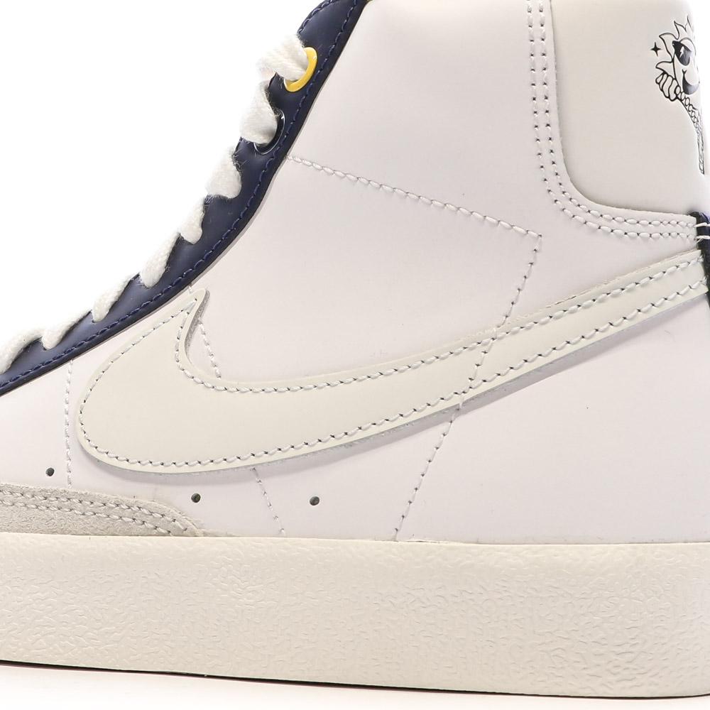 Nike Baskets Blanche/Marine Garçon Nike Blazer Mid '77