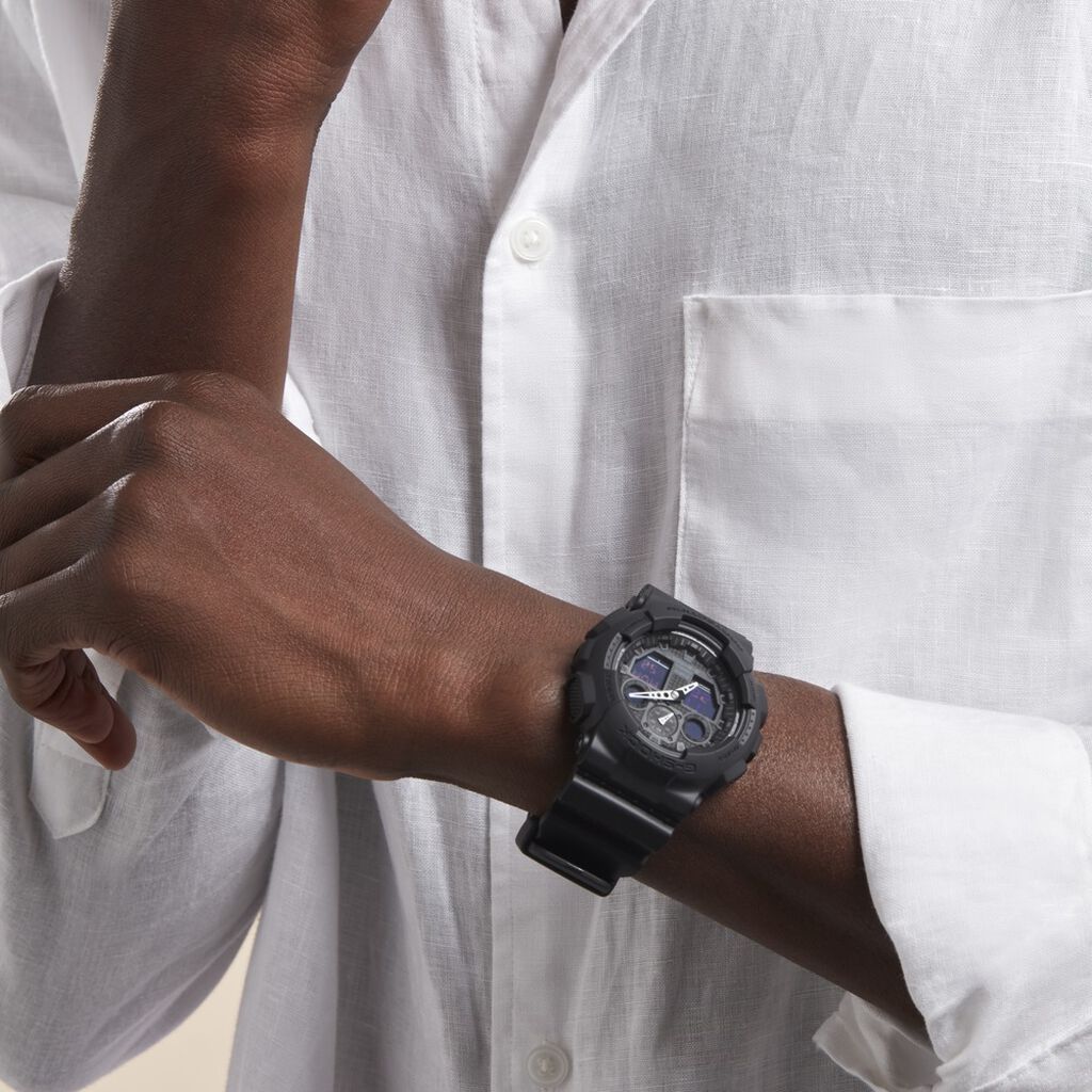 Montre Casio G-shock Black & White Noir