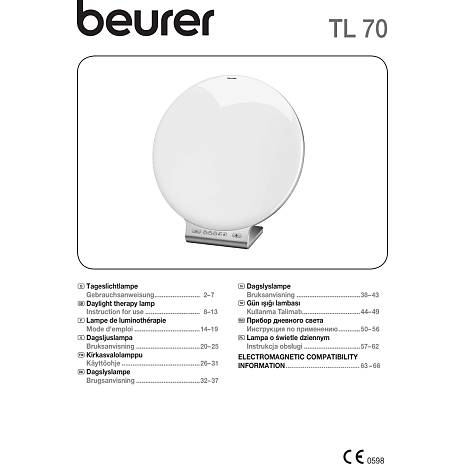 Beurer TL 70 Sparepære LED