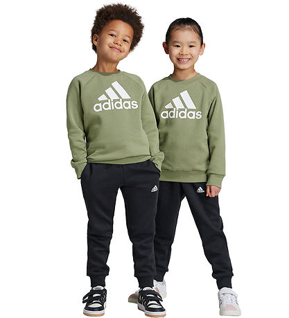 adidas Performance sweats?t - LK Bos Jog FL -  Grøn/Hvid