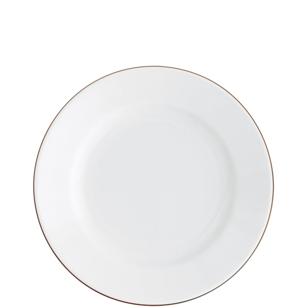 KAHLA Pronto Line Frühstücksteller 20,5 cm Line chocolate brown