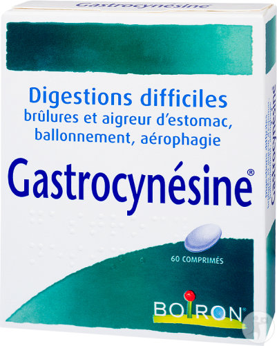 Boiron Gastrocynésine Digestions Difficiles 60 Comprimés