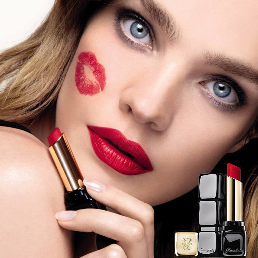 Guerlain Kiss Kiss Tender Matte Lipstick 360 Miss Pink 2,8g