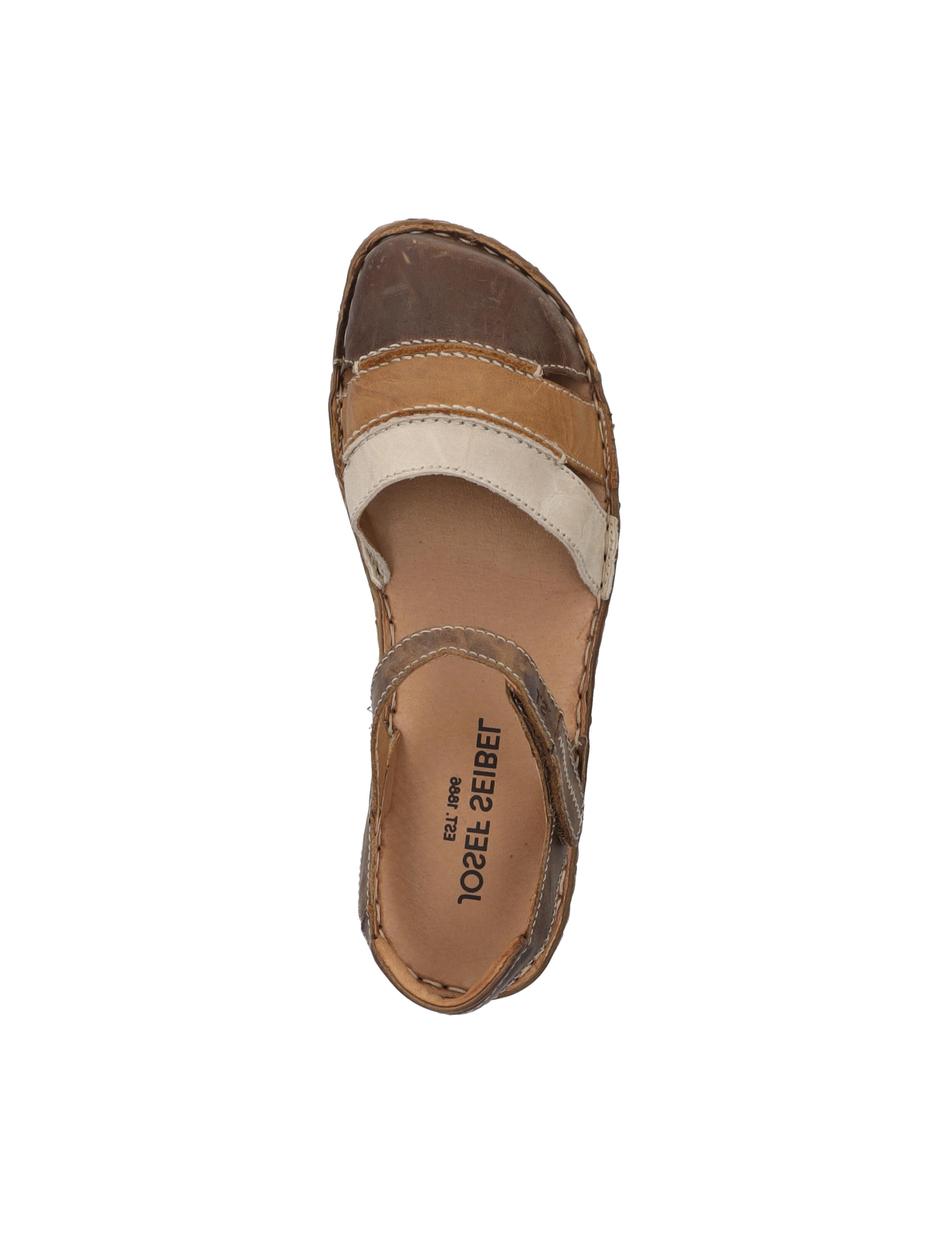 Sandale Rosalie 44, brandy-multi