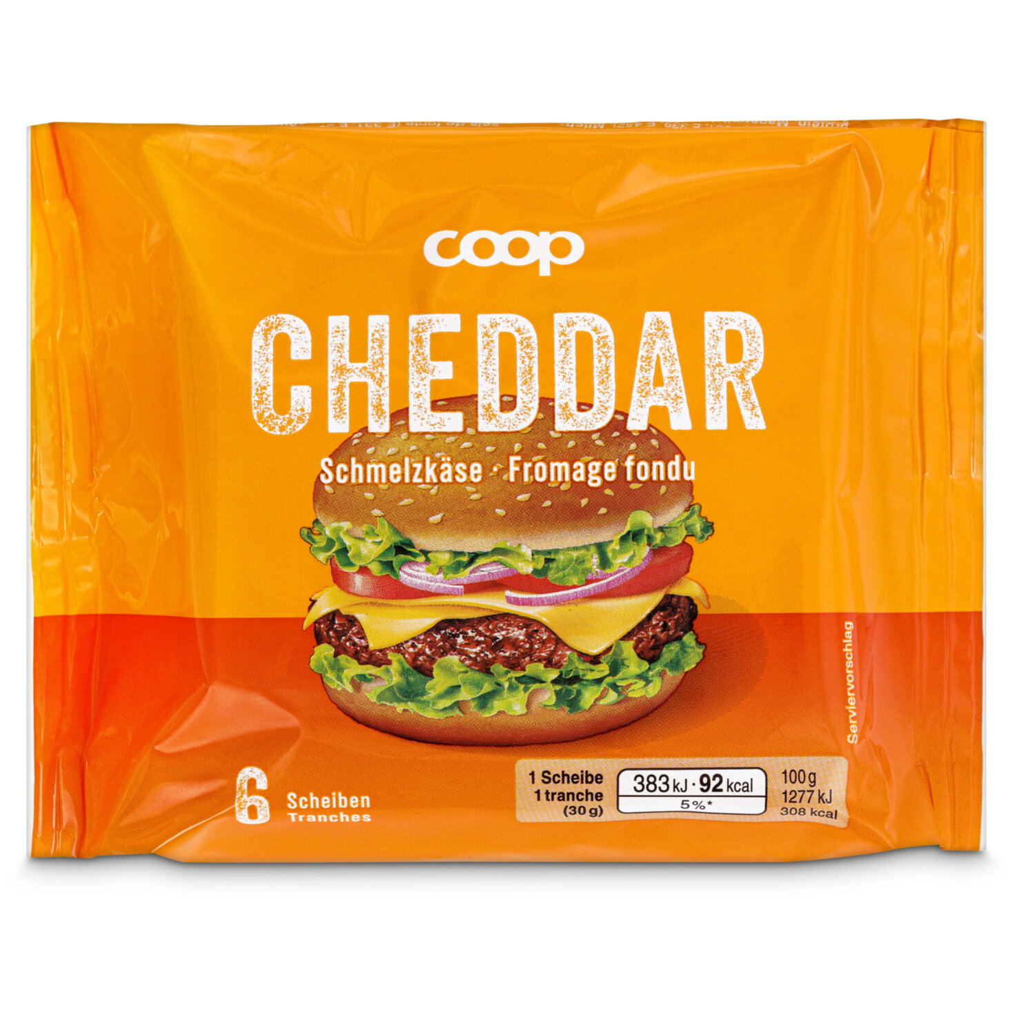 Cheddar Schmelzkäescheiben -
