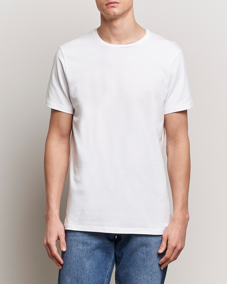 Bread & Boxers 2-Pack Crew Neck Tee White