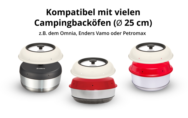 Roadbaker Glasdeckel RoadTop für mobile Backöfen 25 cm