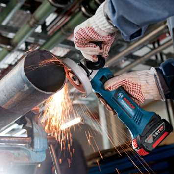 Bosch Professional accu haakse slijper GWS 18-125 V-LI (zonder accu)