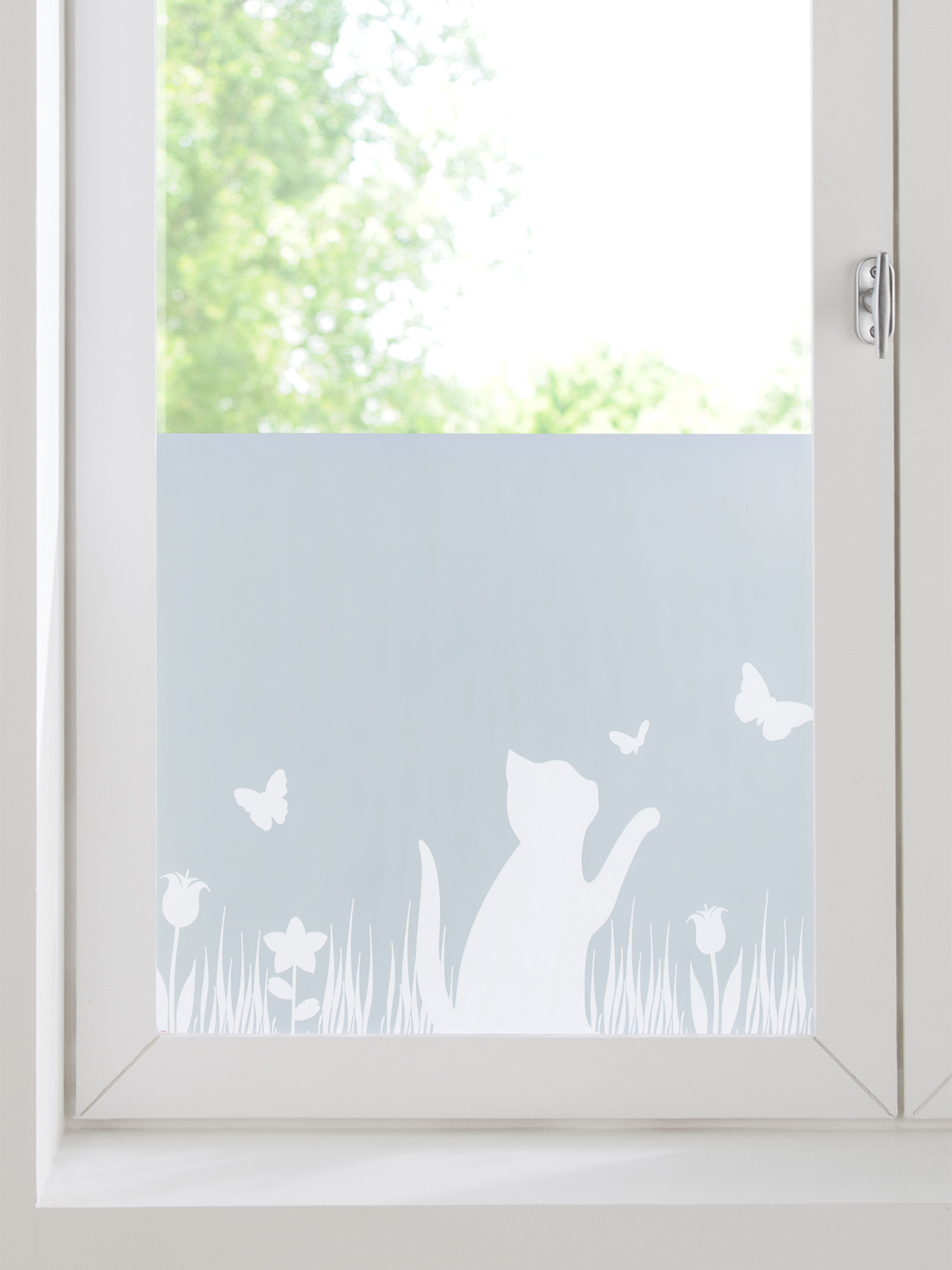 Feuille de protection anti-regards