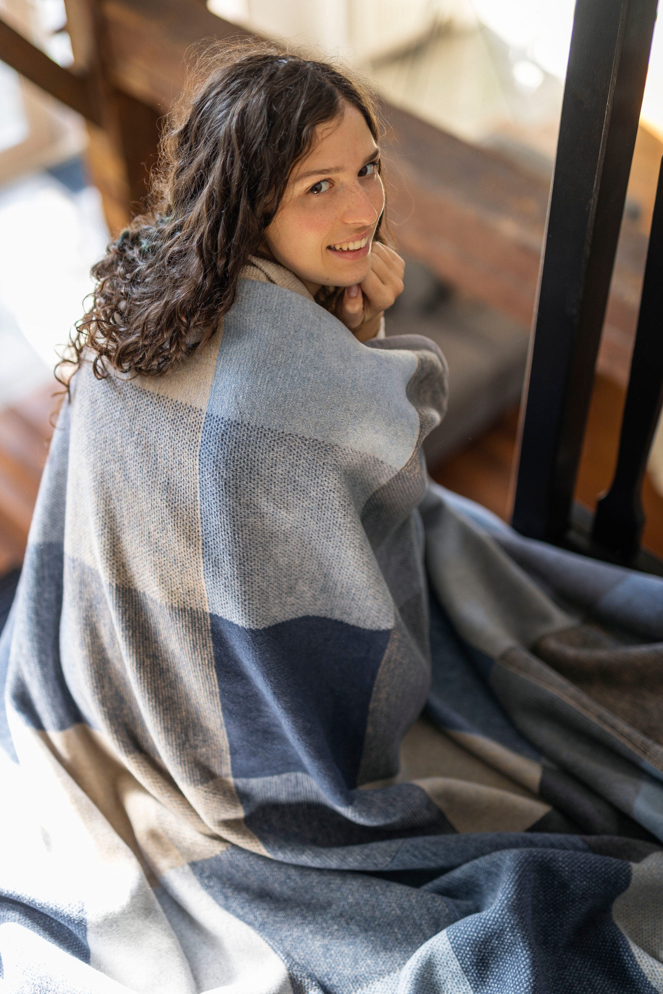 Biederlack Wohndecke »Woven« aus 100% Baumwolle
