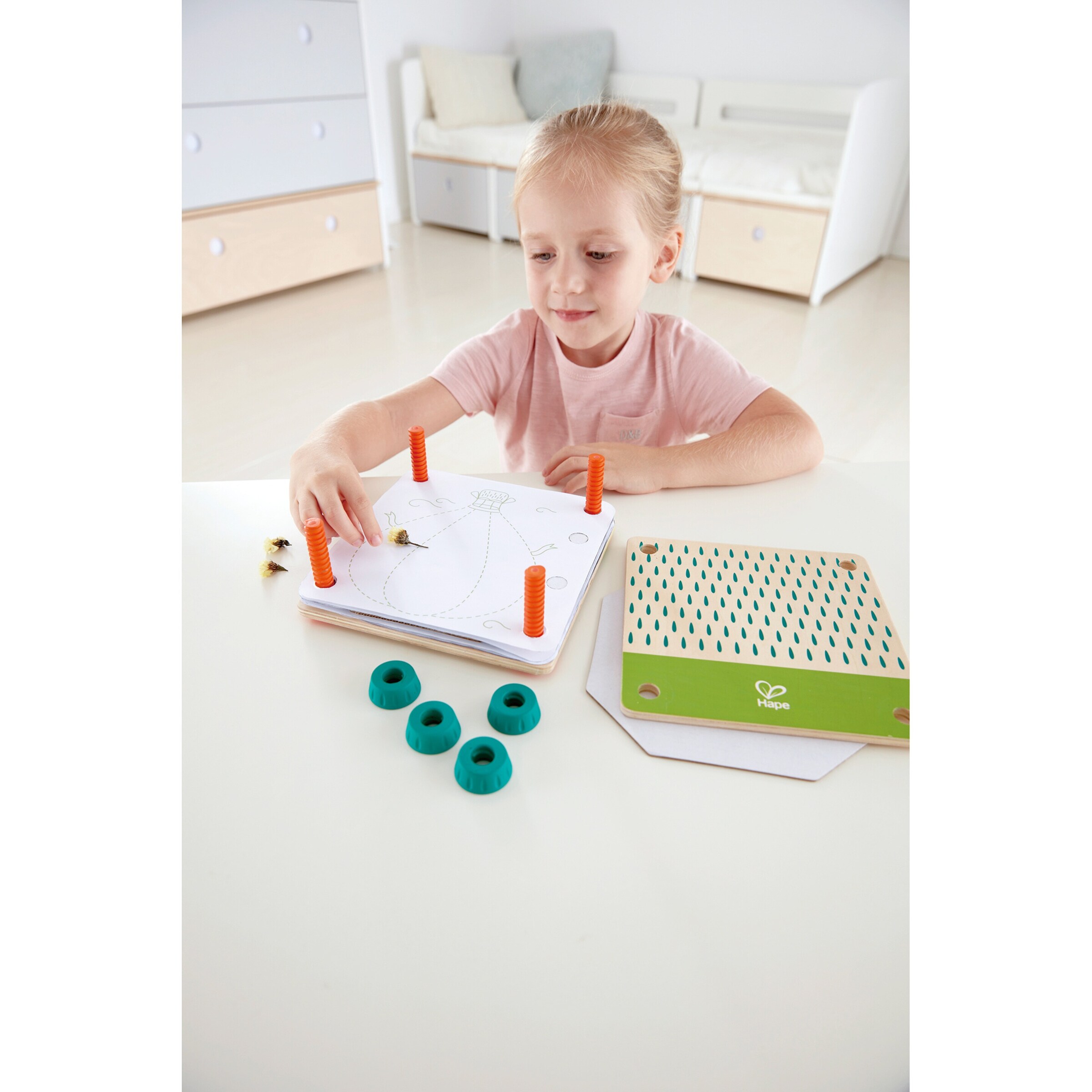 Hape Kunst-Set Blumenpresse