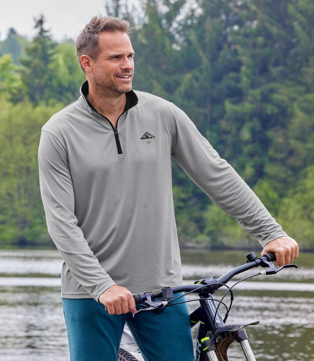 Lot de 2 Sous-Pulls Col Zippé Sport