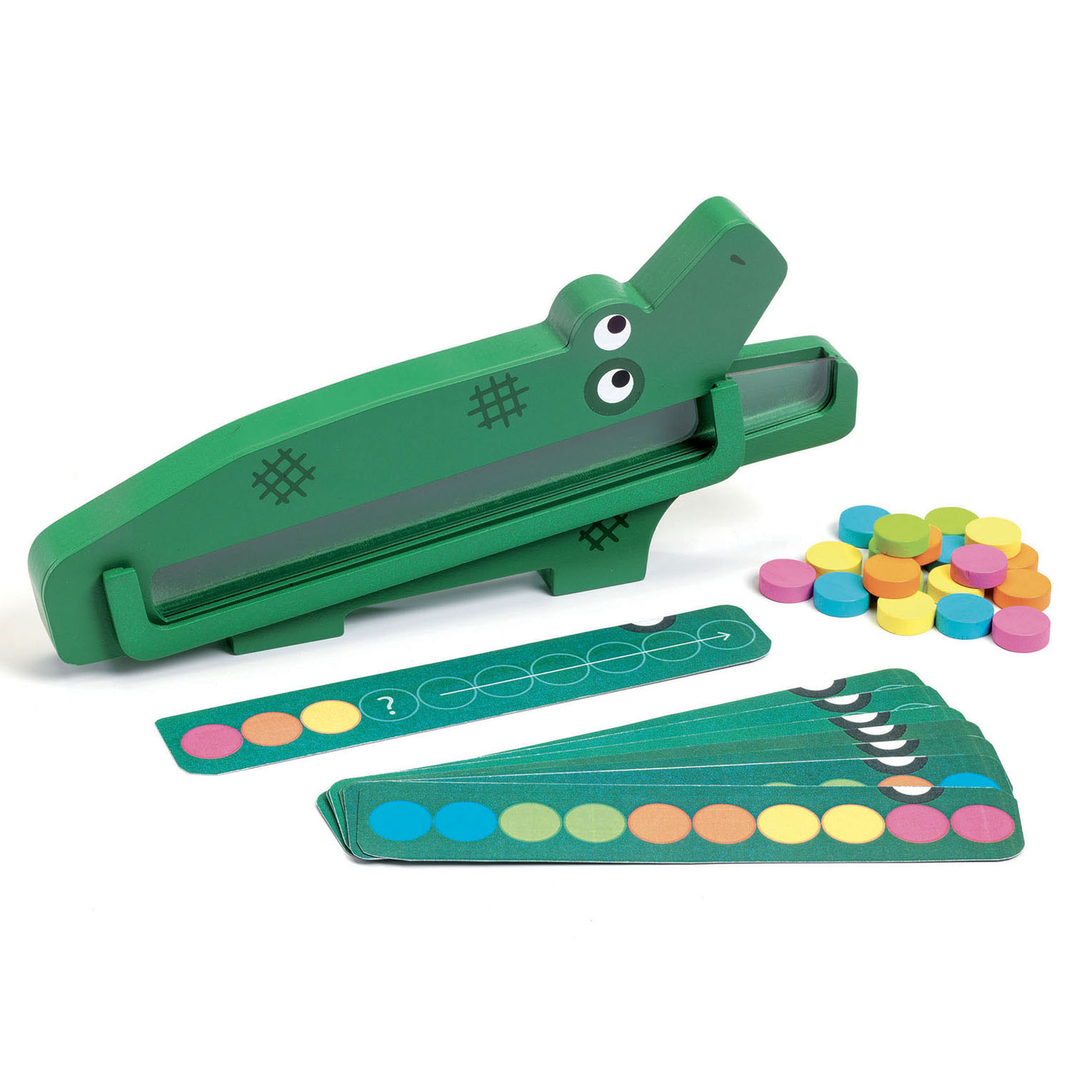 Djeco Crococroc Kinderspel Hout Geheugenkrokodil