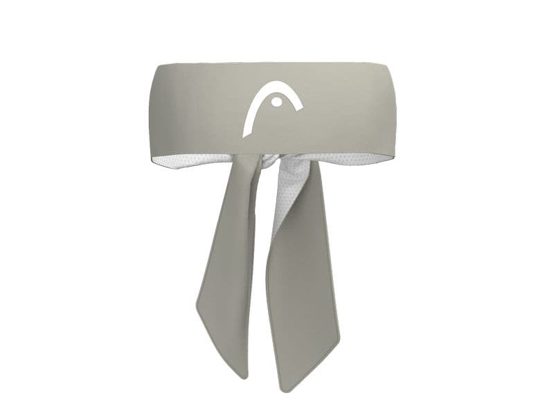 HEAD Kopfband Bandana Grau/Weiss Schweiss- und Kopfband