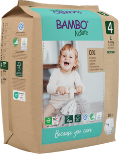Bambo Nature Maat 4 Luiers L 20ST