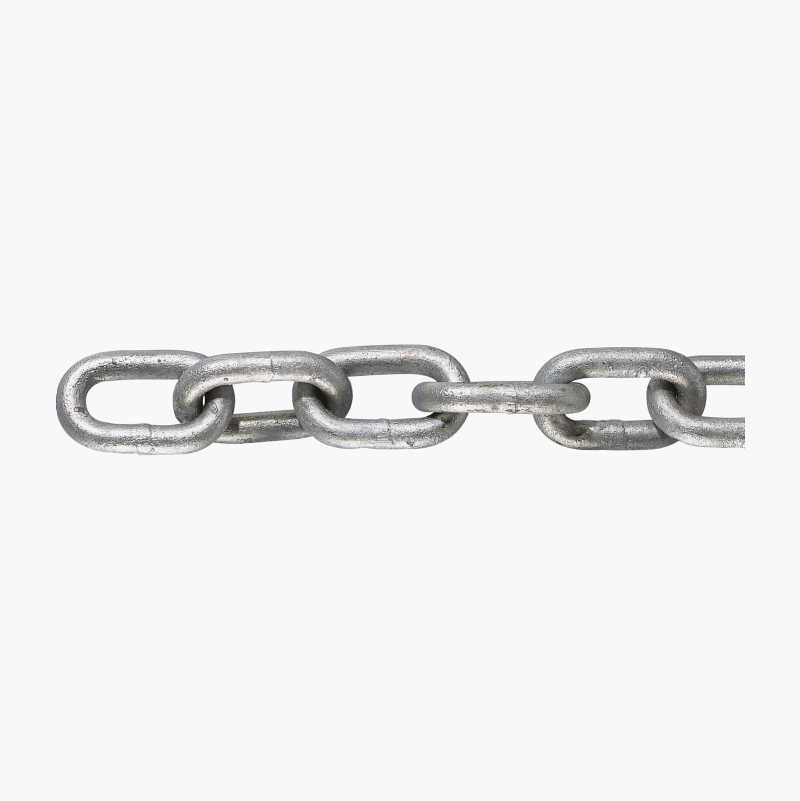 Kjetting, galvanisert, 8 mm x 2 m