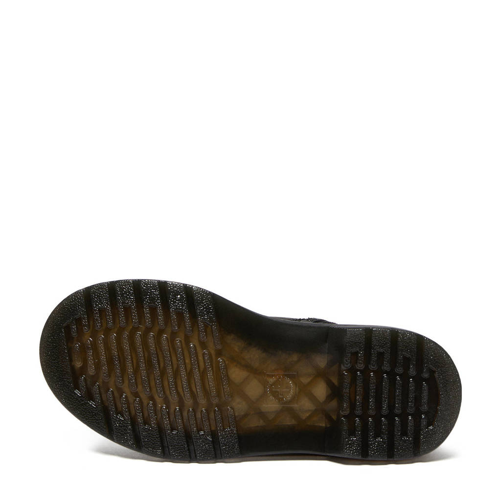 Dr. Martens 2976 Leonore Monogevoerde leren enkelboots zwart