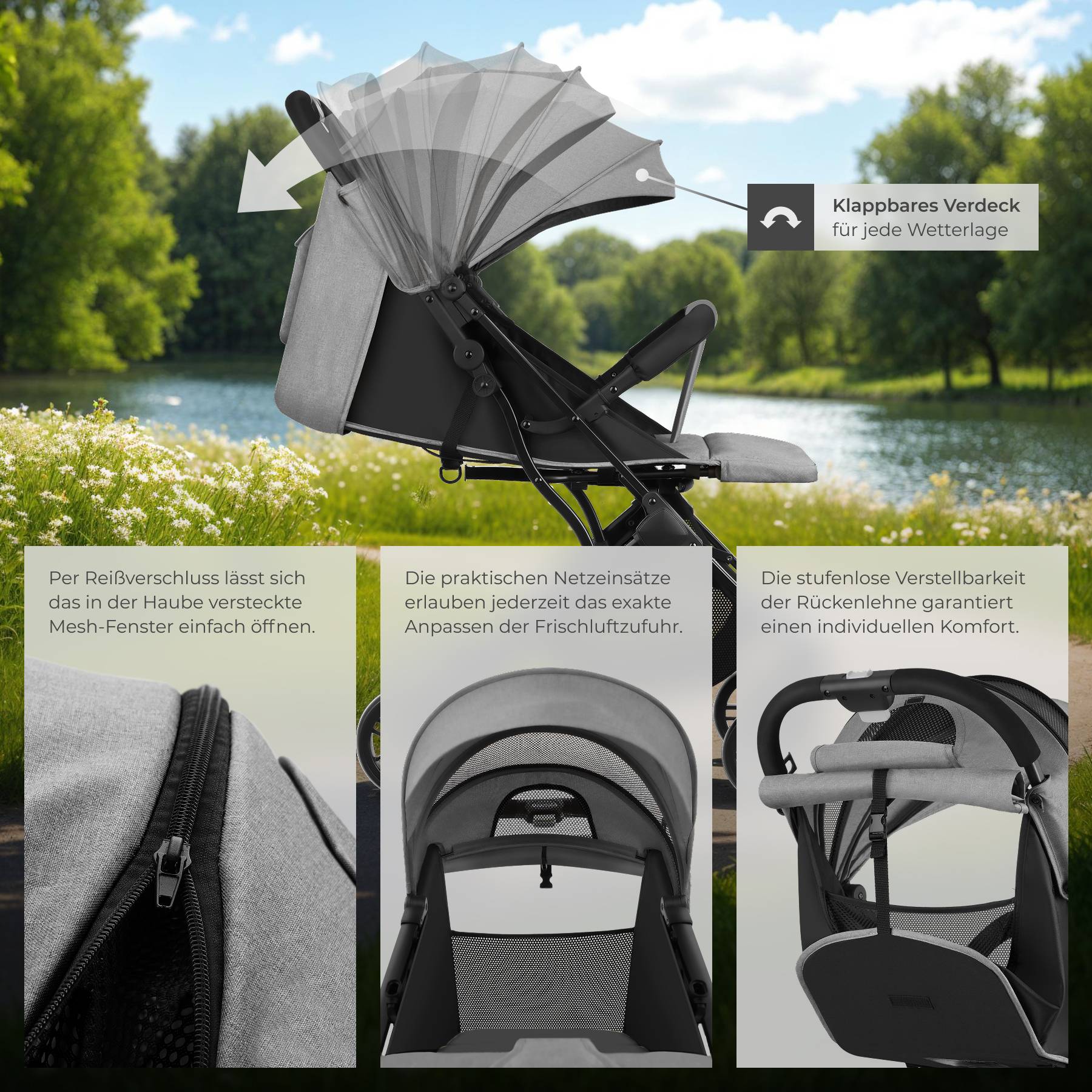 Buggy-Kinderwagen Finn