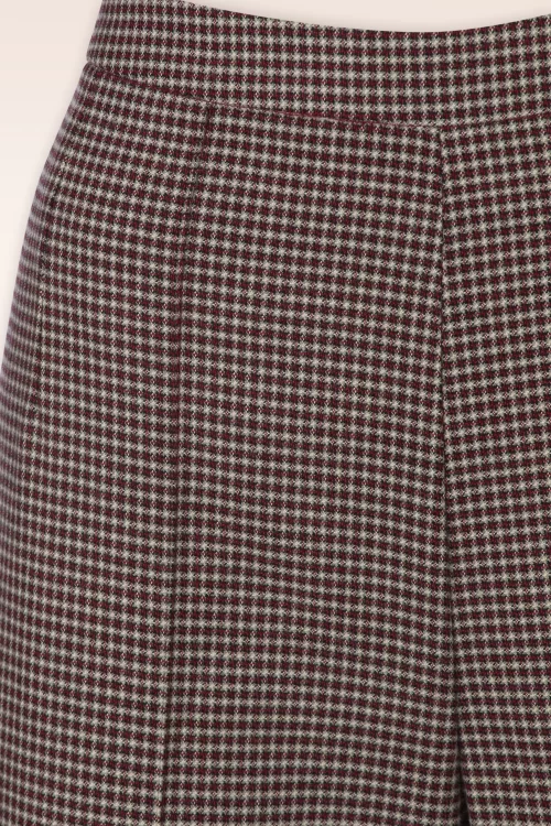 Glamour Bunny Business Babe Dakota checkered pantalon in multi