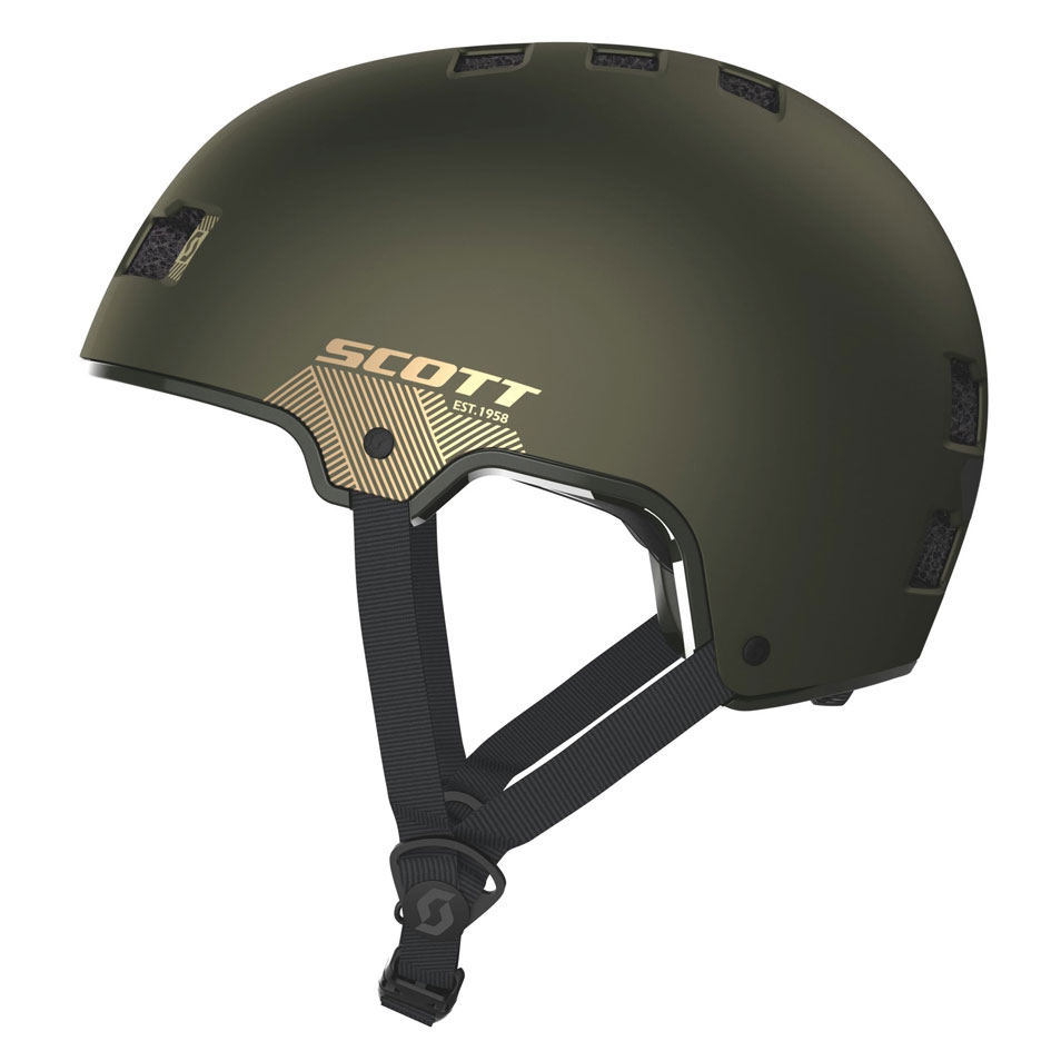 Scott Jibe Cykelhjelm Komodo Green/Gold